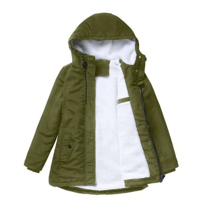 Helen | Cozy Quilted Winter Coat with Hood