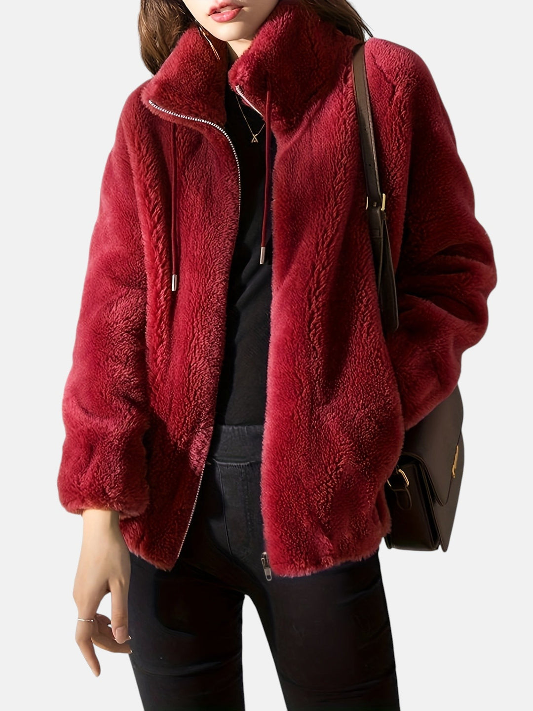 Alya | Cozy Zip Jacket