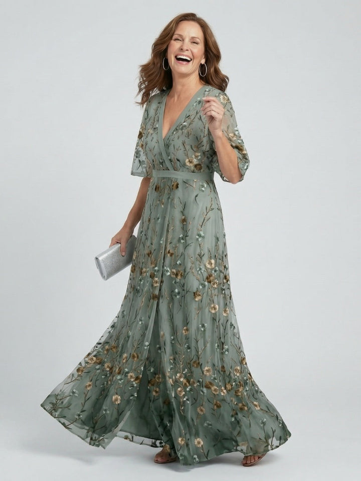 Maya™ | Classic Floral Dress