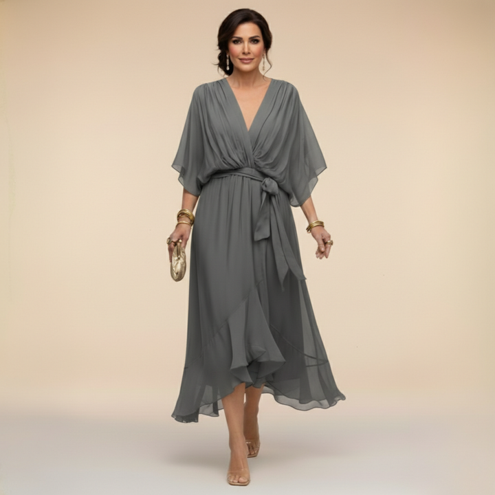 Sarah™ | Sandra V-Neck Dress