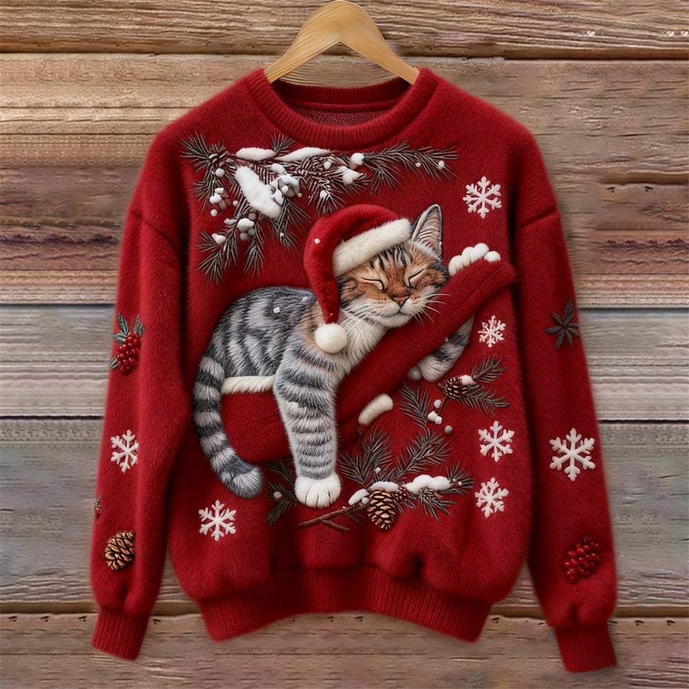 Sophia | Christmas sweater with a soft texture