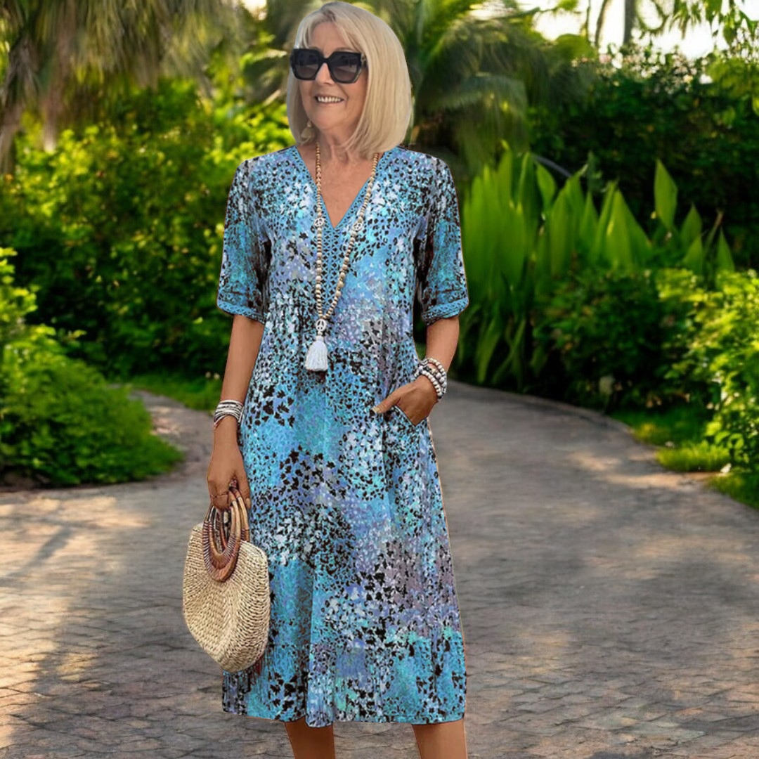 Iris Flattering Dress