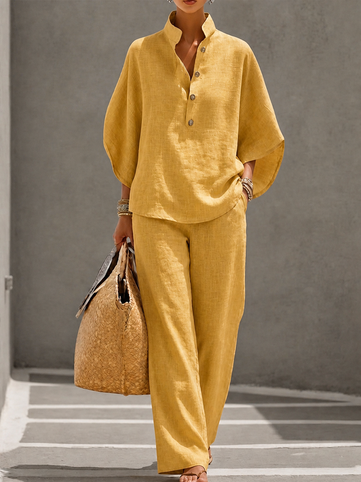 Carlotta | Two-Piece Palazzo Ensemble