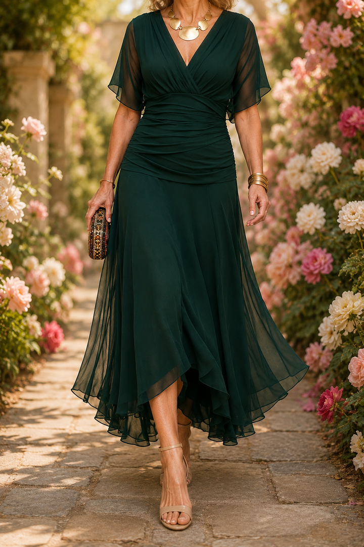Mikaela - Off-Shoulder Maxi Dress