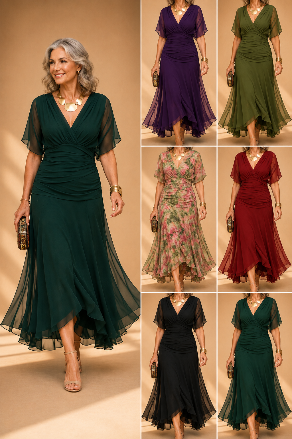 Mikaela - Off-Shoulder Maxi Dress