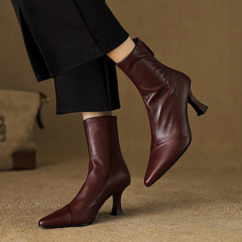 Alyn Genuine Leather Boots