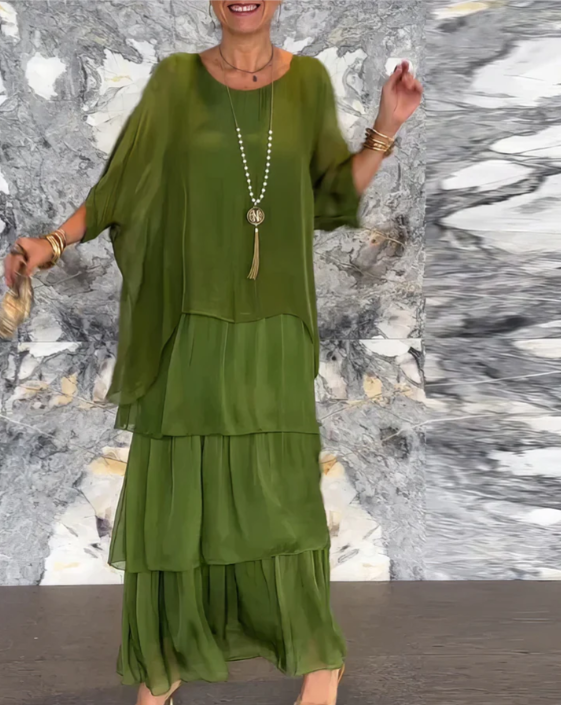 Catrina | Elegant Flowing Maxi Dress