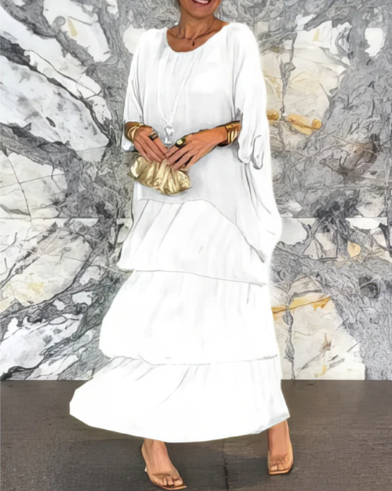 Catrina | Elegant Flowing Maxi Dress