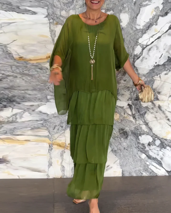 Catrina | Elegant Flowing Maxi Dress