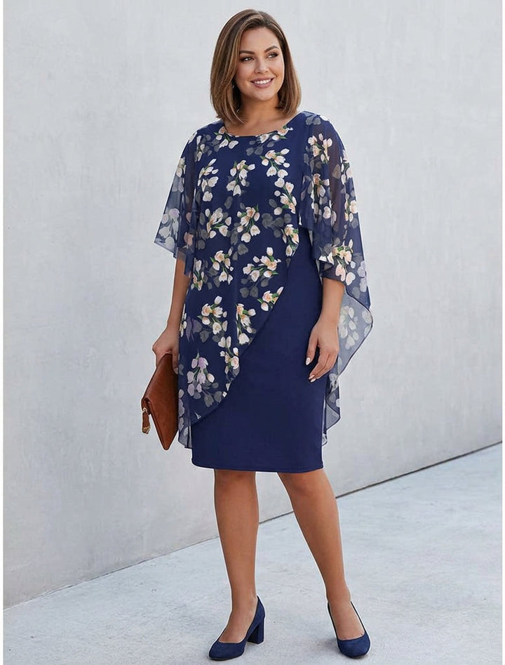 SABINE - Printed Elegant Dress